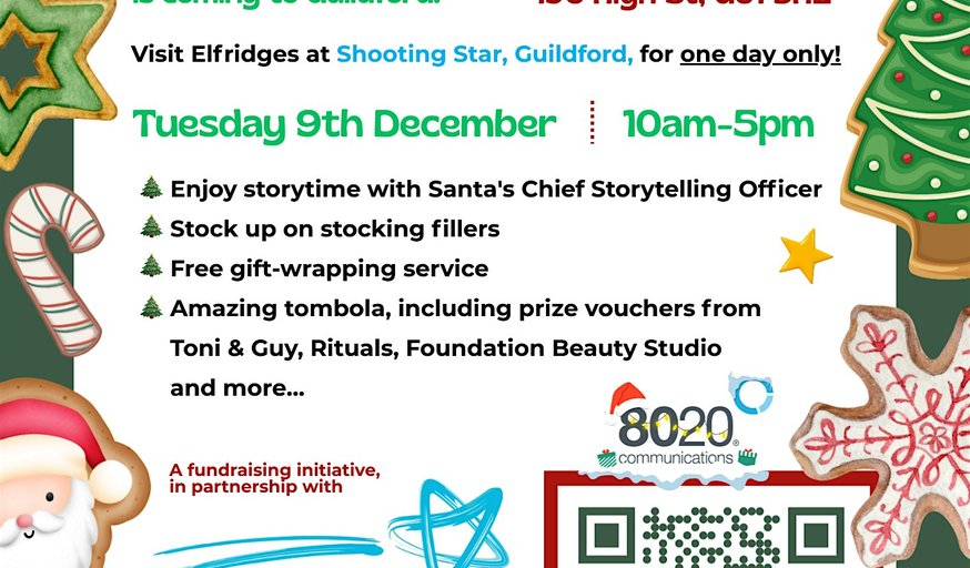 Santa's helpers' fundraiser for Shooting Star Children's Hospices