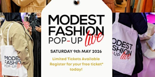 Modest Fashion Live Pop-Up May 9th 2026