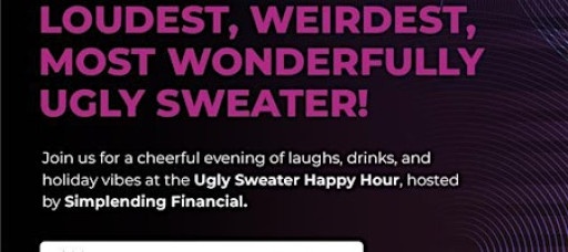 Simplending Financial: Ugly Sweater Holiday Happy Hour