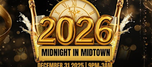 MIDNIGHT IN MIDTOWN NYE @EMBR LOUNGE