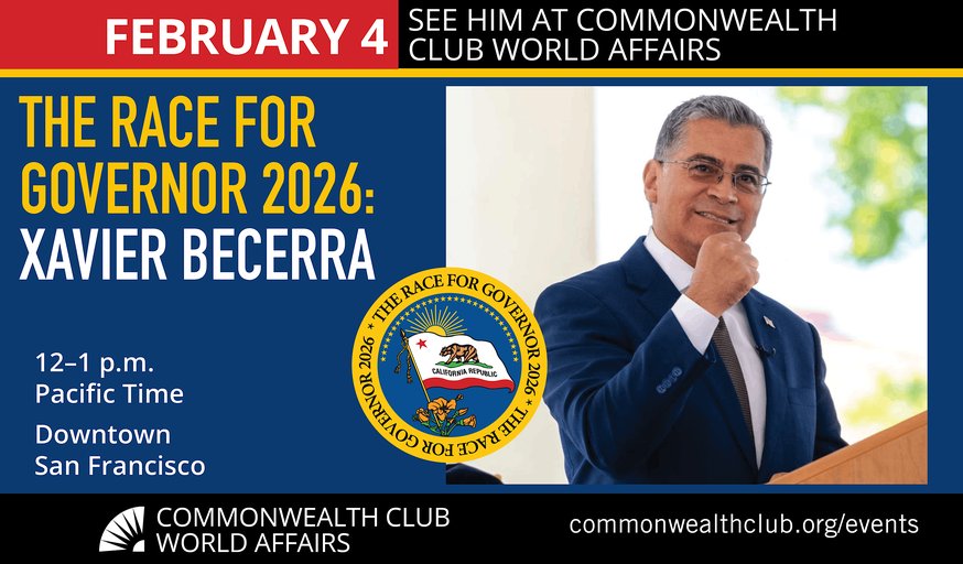 The Race for Governor 2026: Xavier Becerra