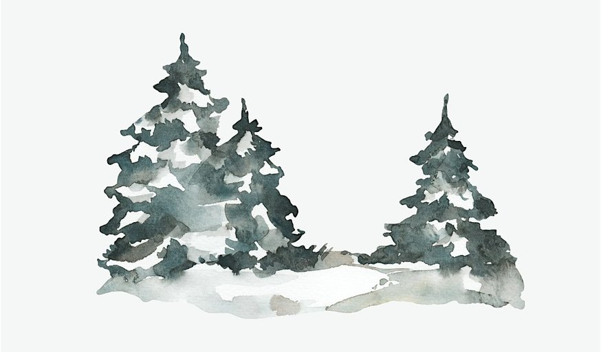 Watercolor Workshop - Winter Landscapes