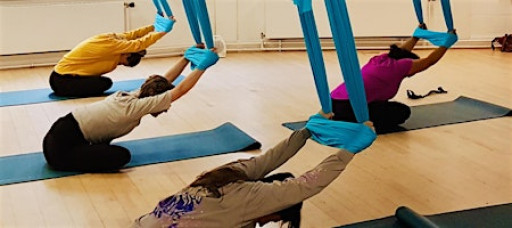 Aerial Yoga Workshop: Flow and Deep Stretch, Edinburgh 28th March 11-12.30