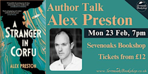 Author Talk with Alex Preston