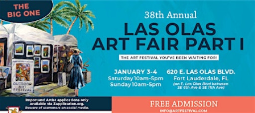 38th Annual Las Olas Art Fair Part I