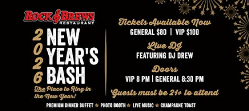 Rock & Brews Grapevine New Year's Bash