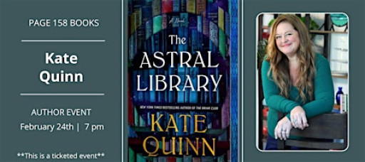 Author Event: Kate Quinn
