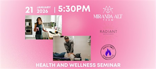 Health and Wellness Seminar