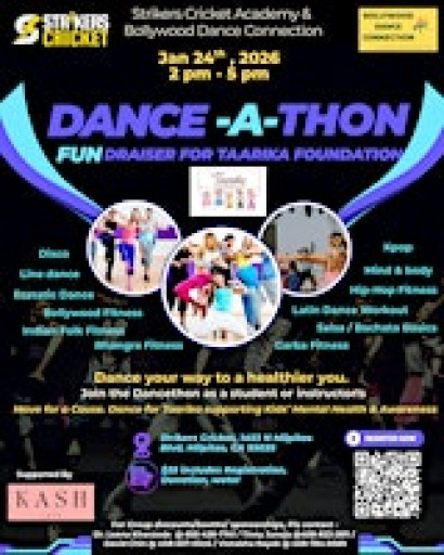 DANCE-A-THON, Fundraiser for Taarika Foundation