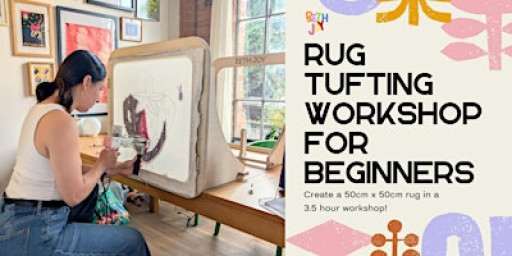 Rug Tufting Workshop for Beginners (Near Nottingham and Derby)