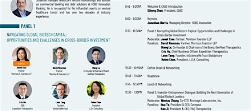 WELCOME TO THE 2026 CABS INVESTOR FORUM