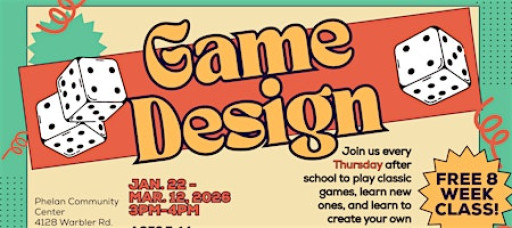 Game Design – 8-Week After School Program