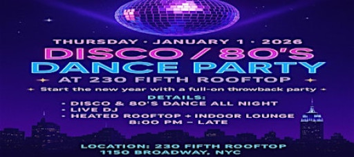 The Day- After DISCO PARTY @ 230 Fifth Rooftop