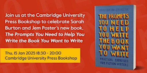 Bookshop event for aspiring authors