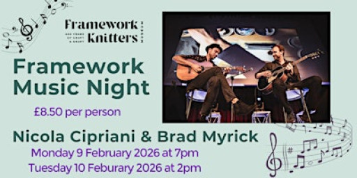 Framework Music: Nicola Cipriani and Brad Myrick