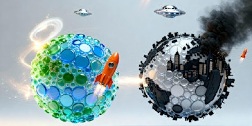 BRIDGING WORLDS - an exhibition by David Oxley