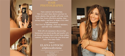 Hair Photography, Posing & Editing