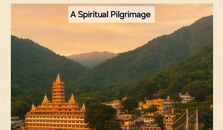 India travel. Spiritual Pilgrimage Rishikesh