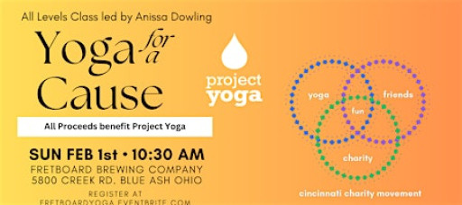 Yoga for a Cause - benefitting Project Yoga of Cincinnati