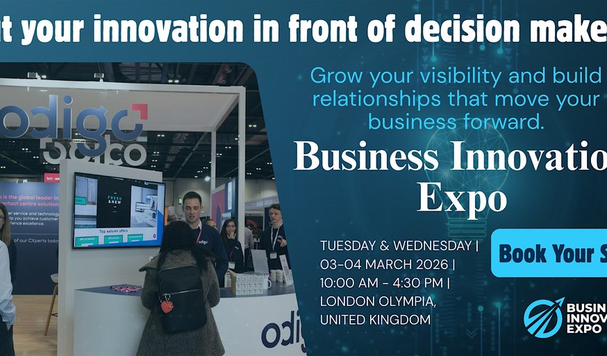 Business Innovation Expo 2026 | Book Your Stand At Premier B2B Show