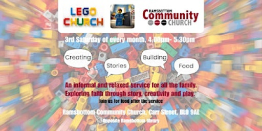 Lego church - Exploring faith through story, creativity, play & Lego!