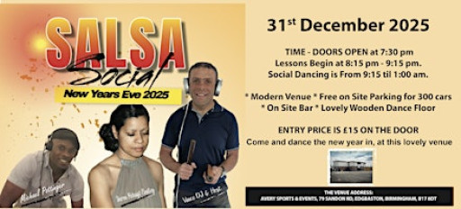 New Year Salsa Dance Social