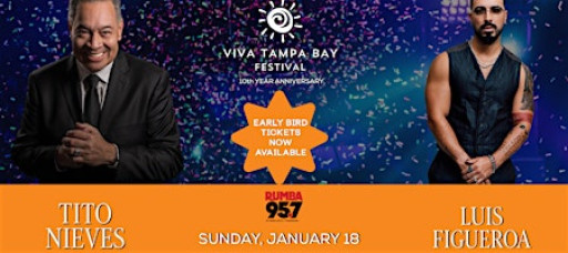 Viva Tampa Bay’s 10th Annual Celebrating Tito Nieves 50th Year in Music