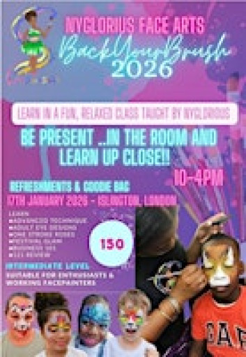 Back Your Brush- Face Painting Course