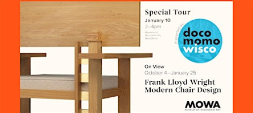 Special Tour – Frank Lloyd Wright: Modern Chair Design