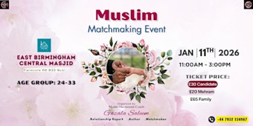 Muslim Marriage/Matchmaking Event