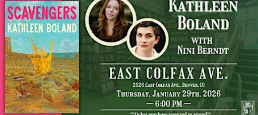 Kathleen Boland with Nini Berndt Live at Tattered Cover Colfax