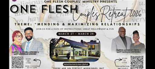 One Flesh Couples Ministry Retreat 2026