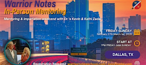 Dallas, Texas Mentoring and Impartation Weekend