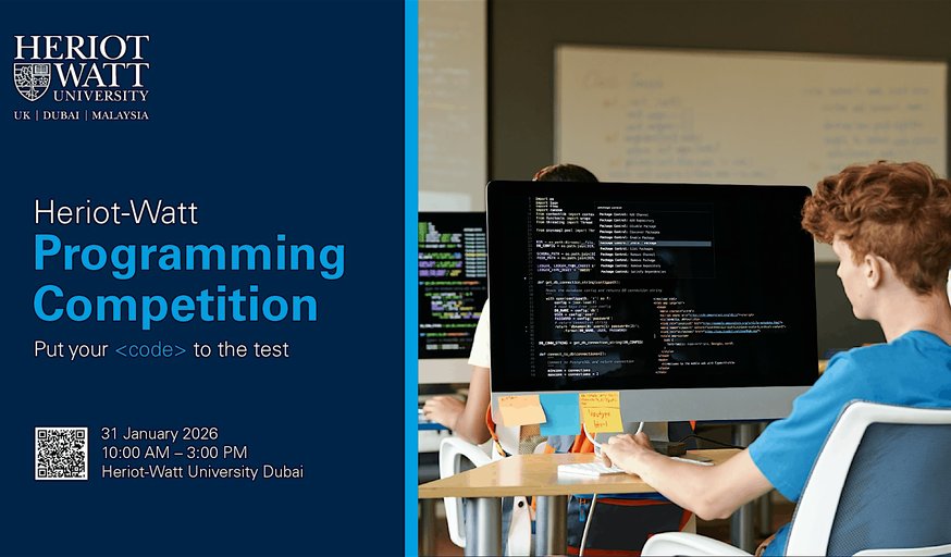 Heriot-Watt Programming Competition