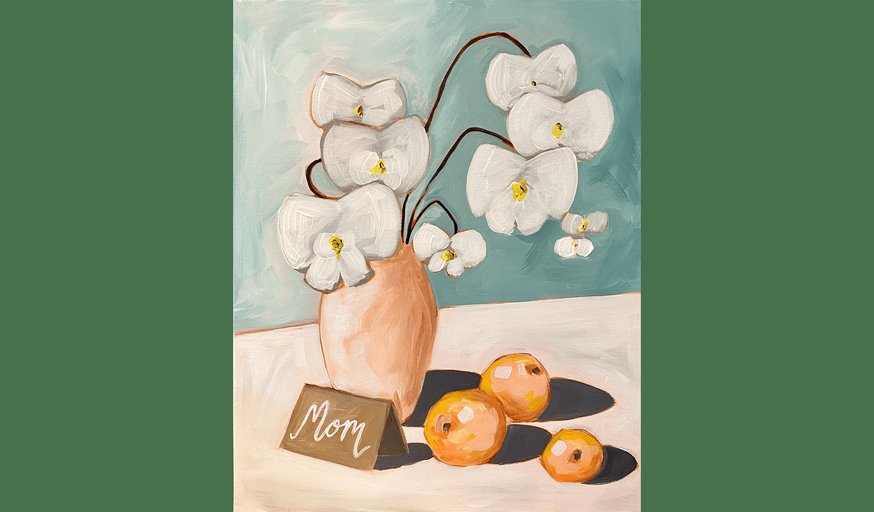 Pretty as a Peach - Paint and Sip in Houston | Classpop!™