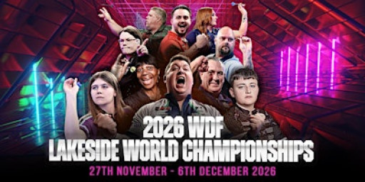 WDF 2026 Lakeside World Championships - Saturday 5th December - EVENING