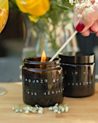 Easter Candles using essential Oils