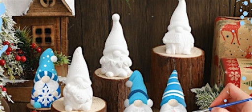 DIY Winter Gnome Paint-Your-Own Ceramic