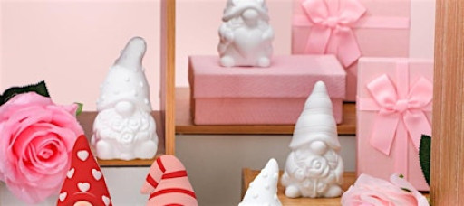 Galentine & Valentine DIY Ceramic Gnome Paint & Sip