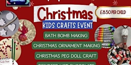 Kids Craft Christmas Event! Ages 3-11 (most-suitable)