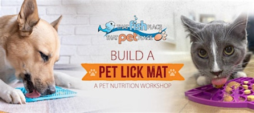 Build Your Own Pet Lick Mat: For Dogs and Cats!
