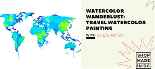Watercolor Wanderlust: Travel Watercolor Painting with She's Artsy