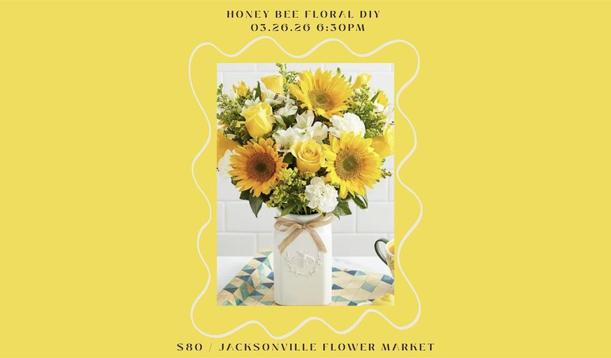 Honey Bee Floral DIY Class