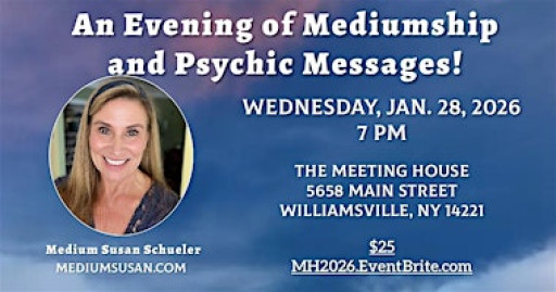 An Evening of Mediumship and Psychic Messages with Susan Schueler