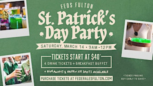 St Patrick’s Day Party at Federales in Fulton Market / West Loop