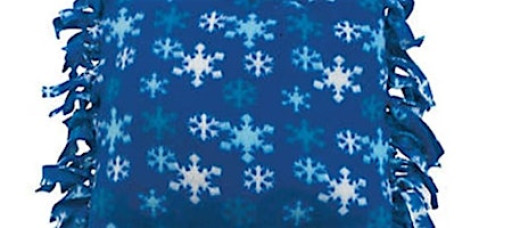 Create Snowflake No Sew Pillows and String Art Craft Class