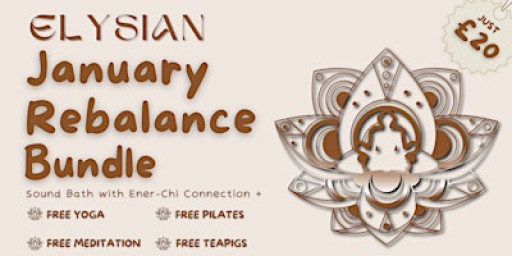 The January Wellness Bundle: Sound Bath & 3 FREE Classes