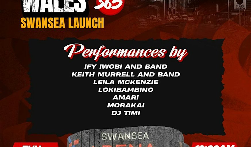 Black History Wales 365 – Swansea Launch Music Concert