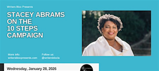 Writers Bloc Presents Stacey Abrams