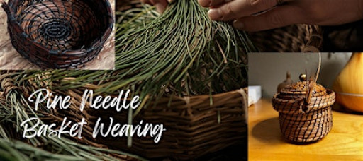 Pine Needle Basket Weaving